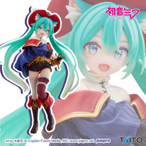 Figura Hatsune Miku Nagagutsu o Haita Neko Wonderland Figure Chile