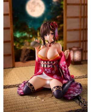 Figura Native Pink Cat Peeled Back Kimono Ecchi Chile