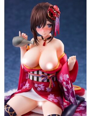 Figura Native Pink Cat Peeled Back Kimono Ecchi Chile