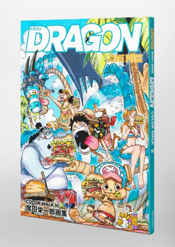 Artbook One Piece Dragon Color Walk Tienda Figuras Anime Chile Santiago