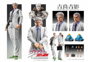 Super Action Statue Yoshikage Kira JoJo's Bizarre Adventure Part.IV Diamond Is Unbreakable Medicos Entertainment Tienda Figuras Anime Chile