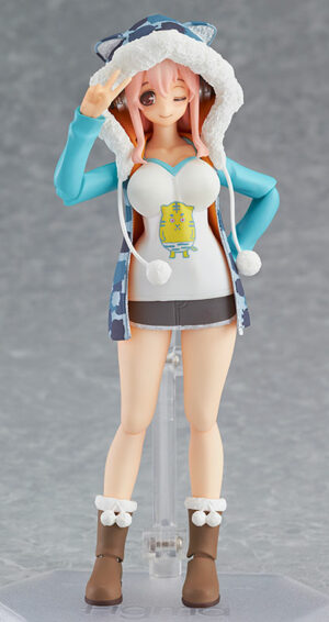 FIG-MOE-7717_02 Figura figma Super Sonico Tiger Hoodie ver. Tienda Anime Chile