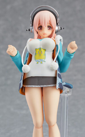FIG-MOE-7717_05 Figura figma Super Sonico Tiger Hoodie ver. Tienda Anime Chile