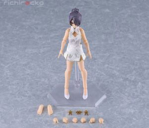 figma Mika with Mini Skirt Chinese Dress Outfit (White) Max Factory Tienda Figuras Anime Chile