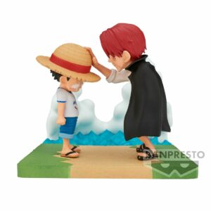 Figura Luffy and Shanks World Collectable Log Stories Tienda Anime One Piece Chile