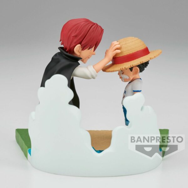 Figura Luffy and Shanks World Collectable Log Stories Tienda Anime One Piece Chile