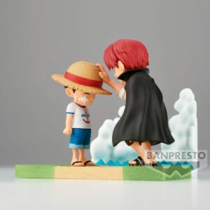 Figura Luffy and Shanks World Collectable Log Stories Tienda Anime One Piece Chile