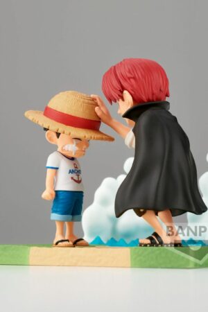 Figura Luffy and Shanks World Collectable Log Stories Tienda Anime One Piece Chile