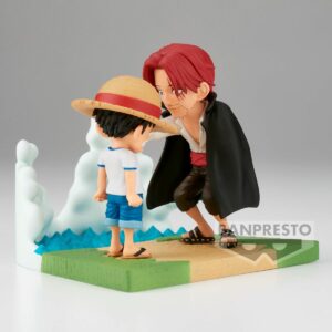 Figura Luffy and Shanks World Collectable Log Stories Tienda Anime One Piece Chile
