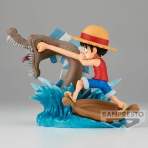 Figura Luffy and Kinkai no Nushi World Collectable Log Stories Tienda Anime One Piece Chile