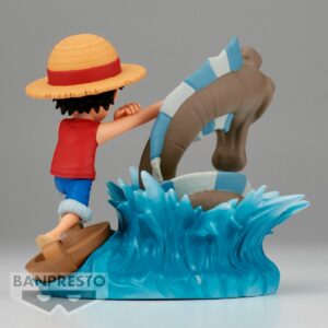 Figura Luffy and Kinkai no Nushi World Collectable Log Stories Tienda Anime One Piece Chile