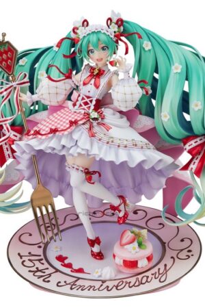 Figura Hatsune Miku 15th Anniversary Ver. 1/7 Good Smile Company Tienda Figuras Anime Chile