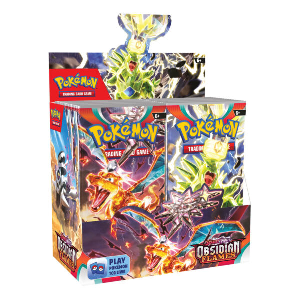 Pokémon Scarlet & Violet Obsidian Flames Booster Box TCG Chile