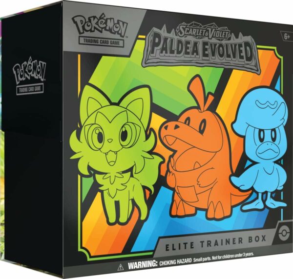 Elite Trainer Box ETB Paldea Evolved Pokémon TCG Chile