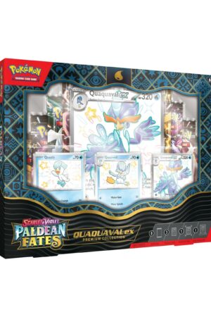 Pokémon TCG Paldean Fates QUAQUAVAL ex Premium Collection Tienda Chile