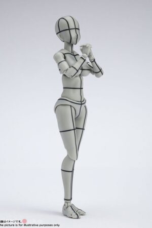 S.H.Figuarts Body-chan -Kentaro Yabuki- Edition Wire Frame (Gray Color Ver.) (Rerelease Edition) BANDAI SPIRITS Tienda Figuras Anime Chile