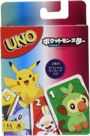 Juego de cartas mesa UNO Mattel Pokémon Tienda Figuras Anime Chile Santiago