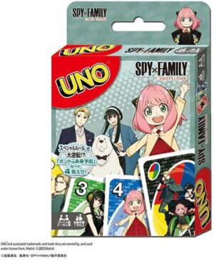 Juego de cartas mesa UNO ENSKY SPY X FAMILY Tienda Figuras Anime Chile Santiago