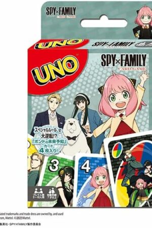 Juego de cartas mesa UNO ENSKY SPY X FAMILY Tienda Figuras Anime Chile Santiago