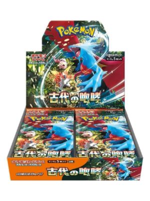 Pokémon TCG Scarlet & Violet Ancient Roar Booster Pack Tienda Chile