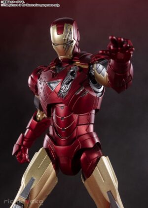 Figura S.H.Figuarts Iron Man Mark.6 -[BATTLE DAMAGE] EDITION- Avengers Marvel Tienda Figuras Anime Chile