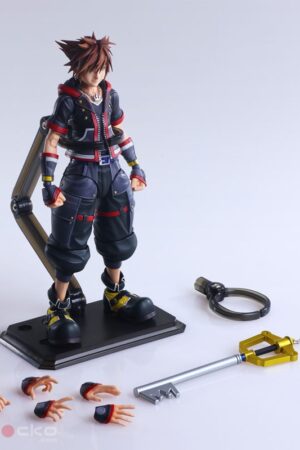 Figura PLAY ARTS Kai KH3 Sora ver.2 Kingdom Hearts III Square Enix Tienda Figuras Anime Chile