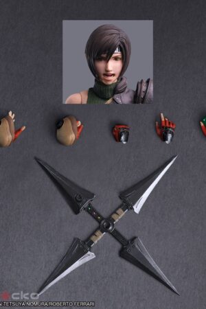 Play Arts Kai Yuffie Kisaragi Ver.2 Final Fantasy VII Square Enix Tienda Figuras Anime Chile
