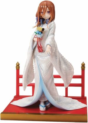 Figura Miku Nakano -Shiromuku- 1/7 The Quintessential Quintuplets FuRyu Tienda Figuras Anime Chile