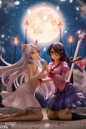 Figura Tsubasa Hanekawa Set of 2 Nekomonogatari Union Creative Tienda Figuras Anime Chile