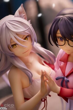 Figura Tsubasa Hanekawa Set of 2 Nekomonogatari Union Creative Tienda Figuras Anime Chile