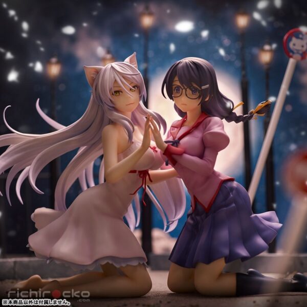 Figura Tsubasa Hanekawa Set of 2 Nekomonogatari Union Creative Tienda Figuras Anime Chile