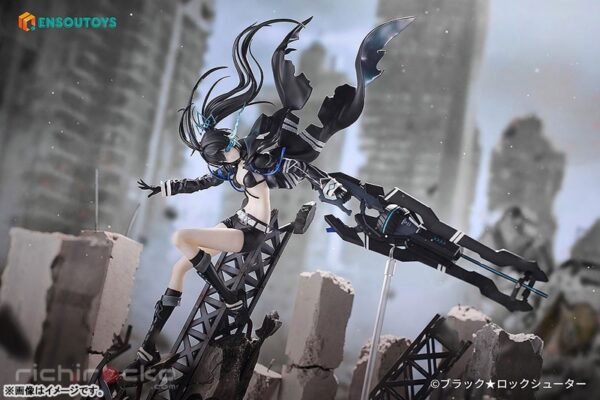 Figura Elishka 1/7 Black Rock Shooter FRAGMENT ENSOUTOYS Tienda Figuras Anime Chile