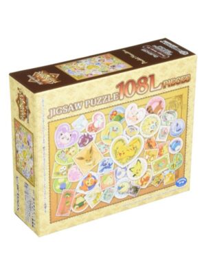 Puzzle POKÉMON Estampillas 108(L) piezas Rompecabeza Tienda Anime Chile ENSKY