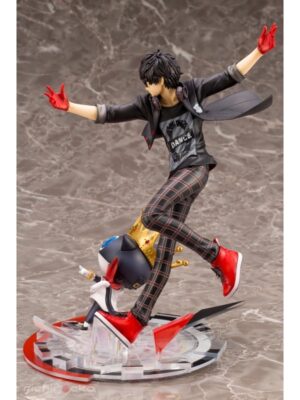 Figura ARTFX J Protagonist & Morgana 1/8 Persona 5 Dancing in Starlight Kotobukiya Tienda Figuras Anime Chile