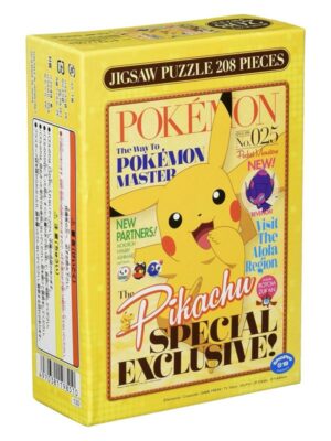 Puzzle Pokémon Pikachu SPECIAL EXCLUSIVE 208 piezas Tienda Anime Chile Rompecabeza