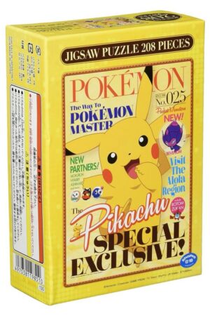 Puzzle Pokémon Pikachu SPECIAL EXCLUSIVE 208 piezas Tienda Anime Chile Rompecabeza