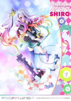 Figura PRISMA WING Shiro 1/7 No Game No Life Prime 1 Studio Tienda Figuras Anime Chile