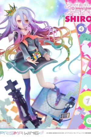 Figura PRISMA WING Shiro 1/7 No Game No Life Prime 1 Studio Tienda Figuras Anime Chile