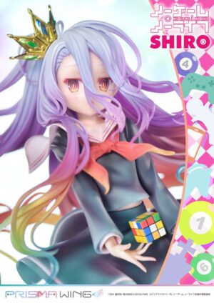 Figura PRISMA WING Shiro 1/7 No Game No Life Prime 1 Studio Tienda Figuras Anime Chile