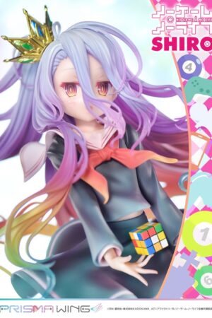 Figura PRISMA WING Shiro 1/7 No Game No Life Prime 1 Studio Tienda Figuras Anime Chile