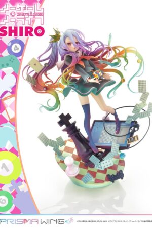 Figura PRISMA WING Shiro 1/7 No Game No Life Prime 1 Studio Tienda Figuras Anime Chile