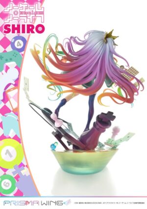 Figura PRISMA WING Shiro 1/7 No Game No Life Prime 1 Studio Tienda Figuras Anime Chile
