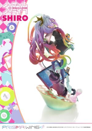 Figura PRISMA WING Shiro 1/7 No Game No Life Prime 1 Studio Tienda Figuras Anime Chile