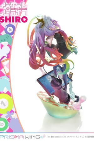 Figura PRISMA WING Shiro 1/7 No Game No Life Prime 1 Studio Tienda Figuras Anime Chile