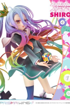 Figura PRISMA WING Shiro 1/7 No Game No Life Prime 1 Studio Tienda Figuras Anime Chile