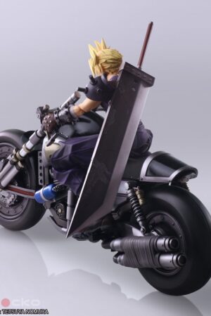 Figura BRING ARTS Cloud Strife & Hardy-Daytona Final Fantasy VII Square Enix Tienda Figuras Anime Chile