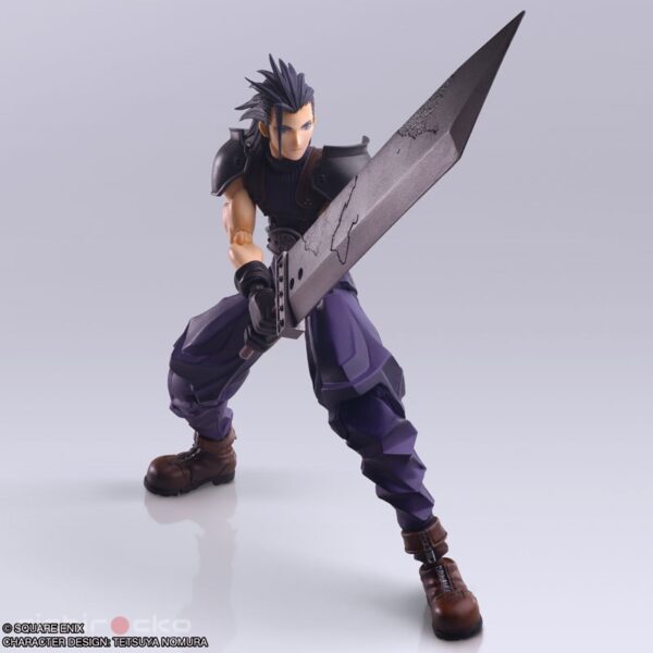 Figura BRING ARTS Zack Fair Final Fantasy VII Square Enix Tienda Figuras Anime Chile