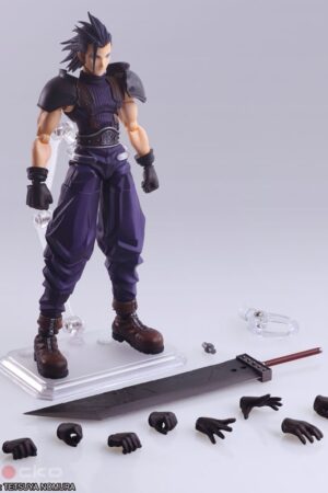 Figura BRING ARTS Zack Fair Final Fantasy VII Square Enix Tienda Figuras Anime Chile