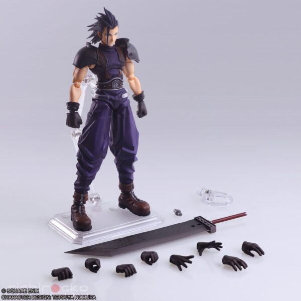 Figura BRING ARTS Zack Fair Final Fantasy VII Square Enix Tienda Figuras Anime Chile