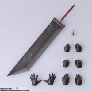 Figura BRING ARTS Zack Fair Final Fantasy VII Square Enix Tienda Figuras Anime Chile